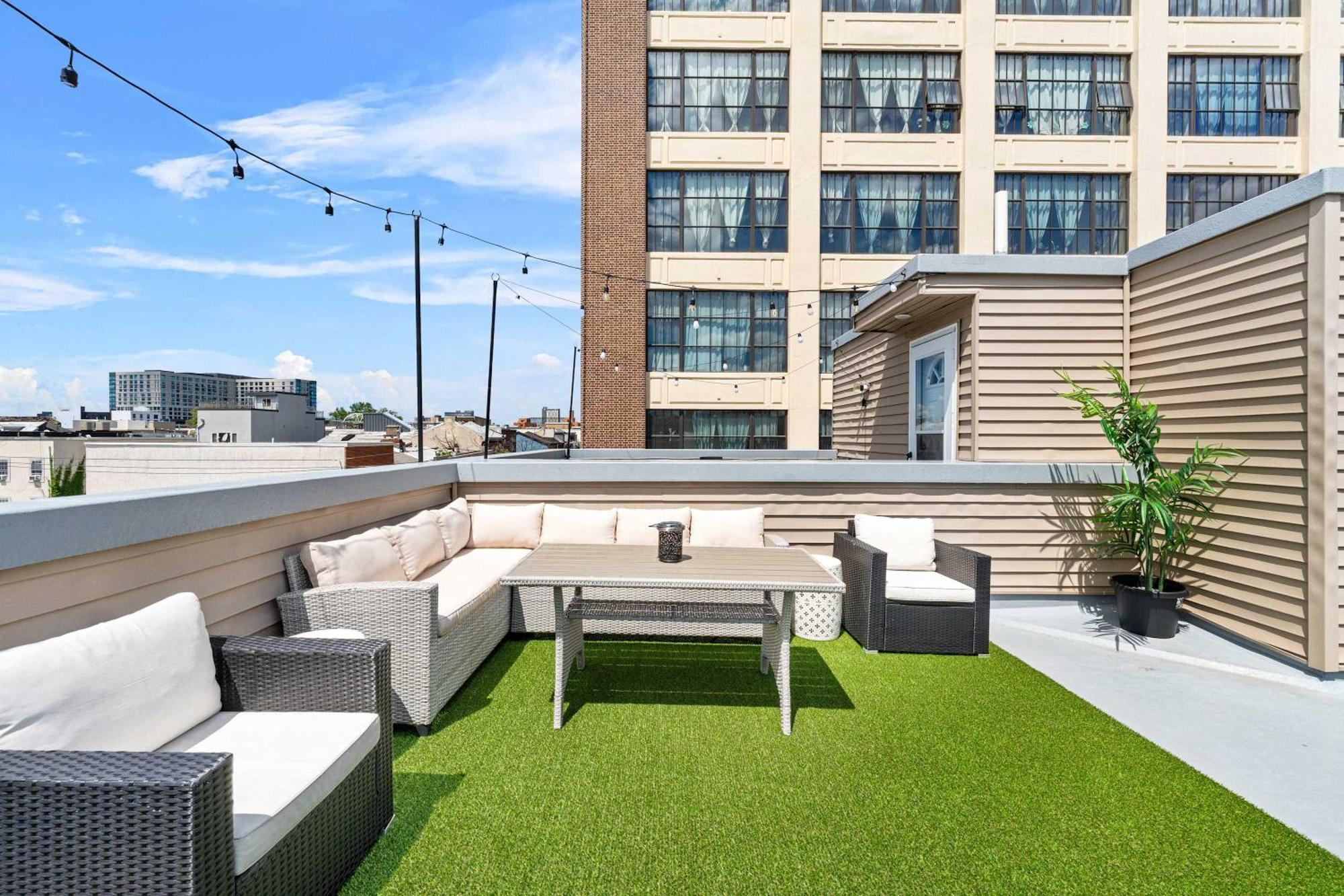 Brand New Dbl Unit Roofdeck Outdoor Patio Villa Philadelphia Exteriör bild