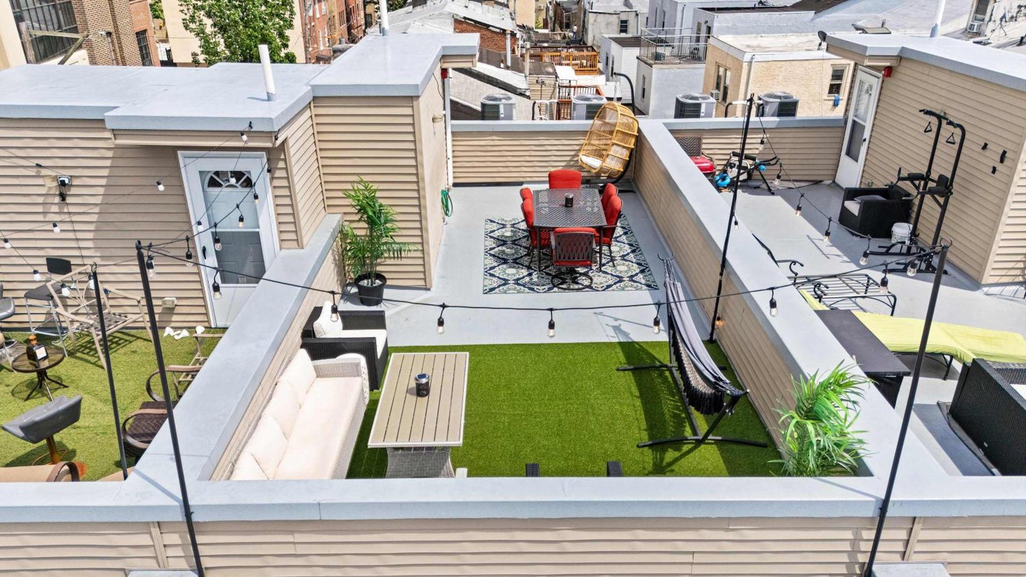 Brand New Dbl Unit Roofdeck Outdoor Patio Villa Philadelphia Exteriör bild