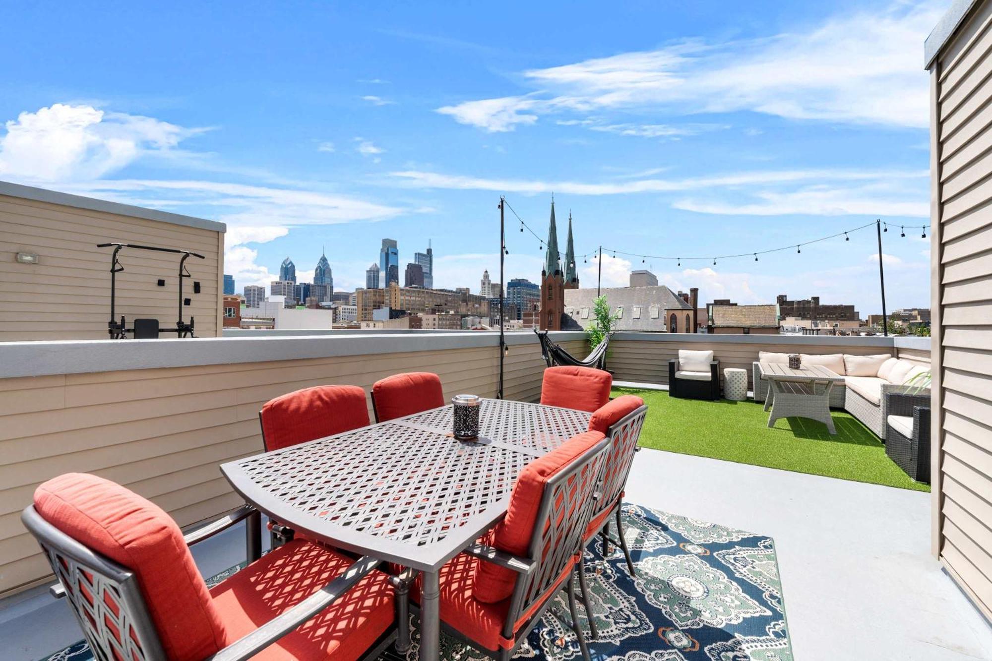 Brand New Dbl Unit Roofdeck Outdoor Patio Villa Philadelphia Exteriör bild