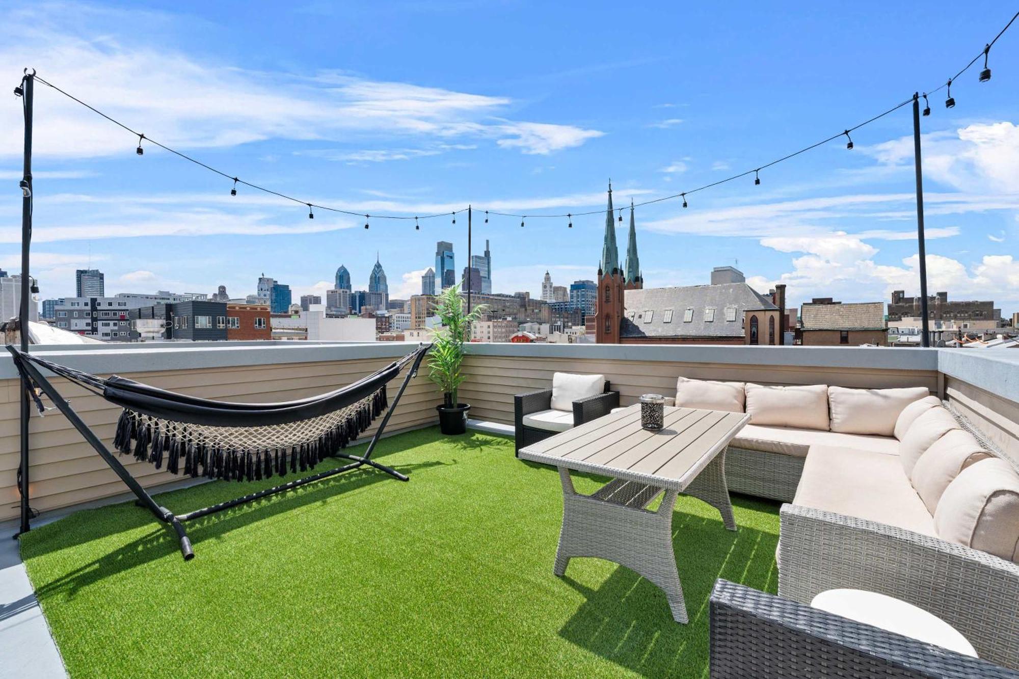 Brand New Dbl Unit Roofdeck Outdoor Patio Villa Philadelphia Exteriör bild