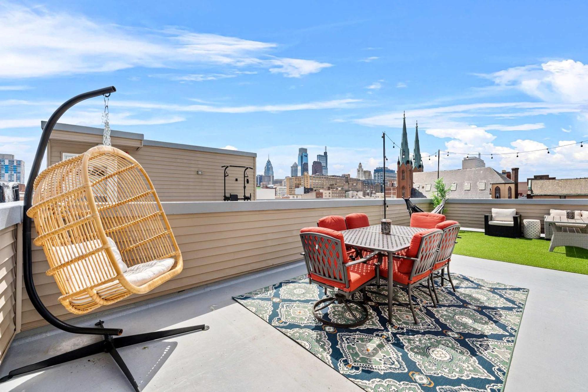 Brand New Dbl Unit Roofdeck Outdoor Patio Villa Philadelphia Exteriör bild